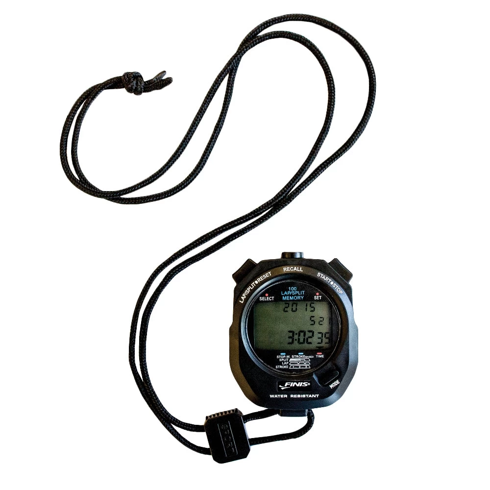 Accessoires De Natation - Chrono FINIS 3 X 100M Avec 100 Mémoires 1 Accessoires De Natation - Chrono FINIS 3 X 100M Avec 100 Mémoires