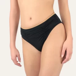 Culotte Drapée Noir Venezia