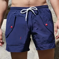 Maillot Short Pour Hommes Avec Poche étanche