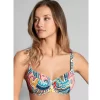 Empreinte Maillot De Bain Deux Pièces Bonnets Profonds Avec Armatures Imprimé Boheme