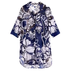 Chemise De Plage Imprimé Cashemire Corin 6 Chemise De Plage Imprimé Cashemire Corin -Swim Chic Soldes corin