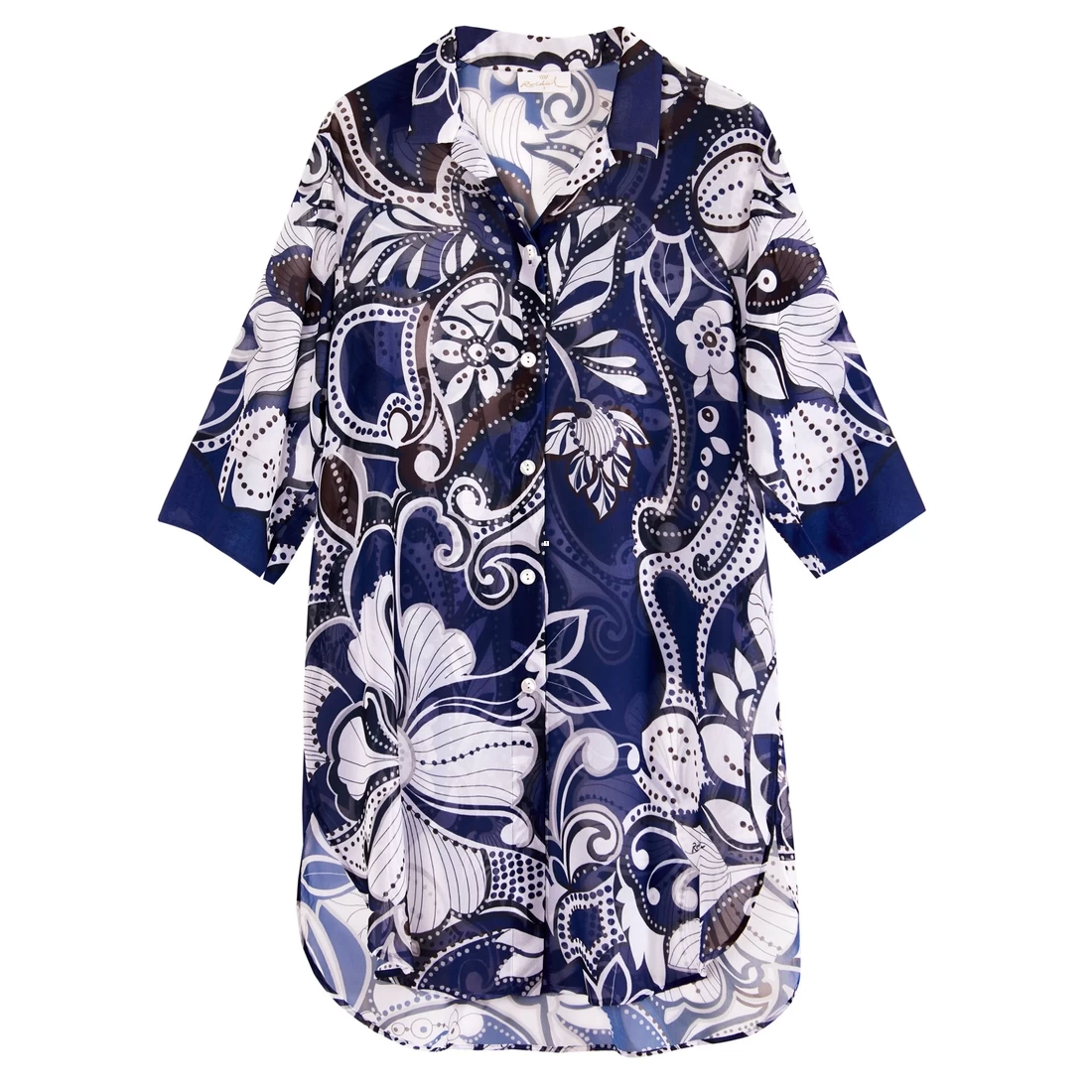 Chemise De Plage Imprimé Cashemire Corin 3 Chemise De Plage Imprimé Cashemire Corin – Image 3