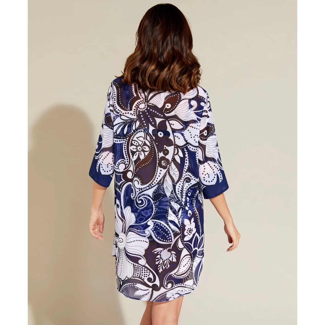 Chemise De Plage Imprimé Cashemire Corin 4 Chemise De Plage Imprimé Cashemire Corin – Image 4