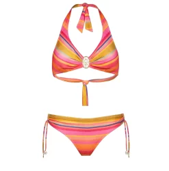 Watercult Bikini Deux Pièces Triangle Multicolore Dopamine Stripe