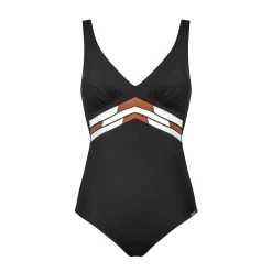Maillot Une Pièce Décolleté En V Avec Mousses Earth Tunes