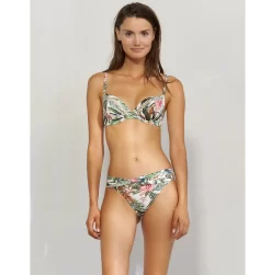 Watercult Maillot De Bain 2 Pièces Avec Coques Imprimé Fleuri Exotic Drive