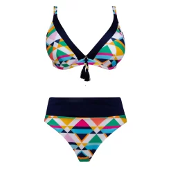 Maillot De Bain 2 Pièces Triangle Bonnet Profond Avec Armatures Lumière Solaire